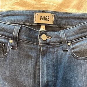 PAIGE Classic Indigo JeansAlmost new. PAIGE MARGIT ANKLE so 28
